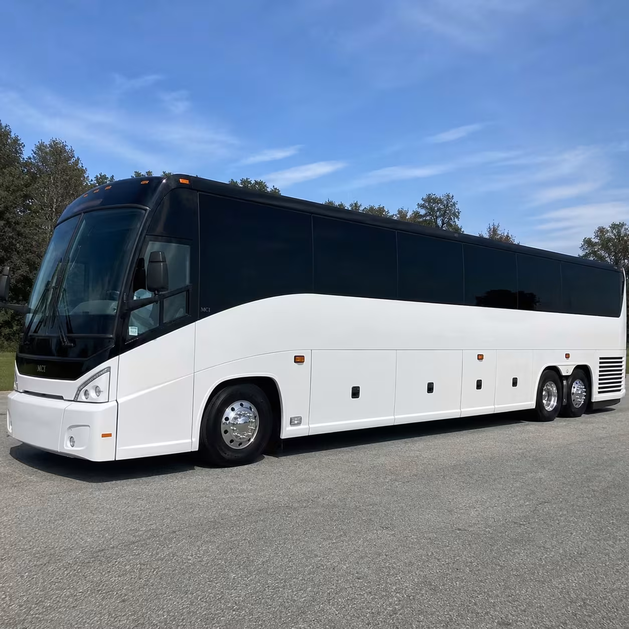 bus rental options for downey trips