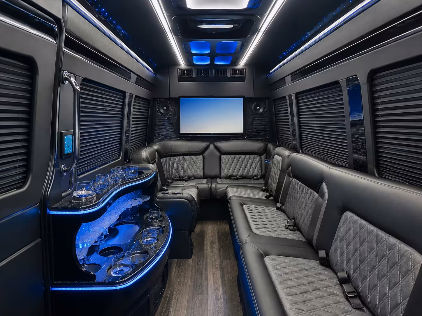 corporate sporting event transportation in downey for client outings