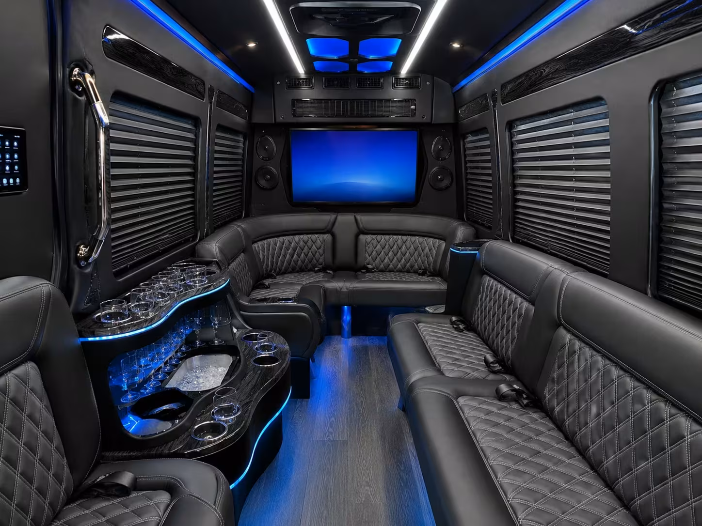 downey concert transportation for groups of 8 to 56