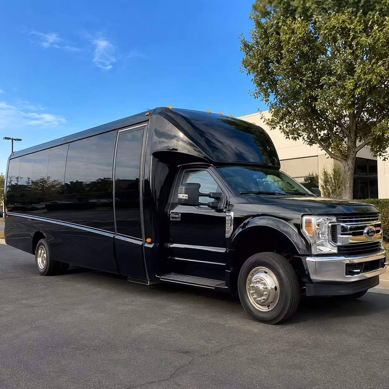 downey minibus rentals for getty center and broadstage field trips
