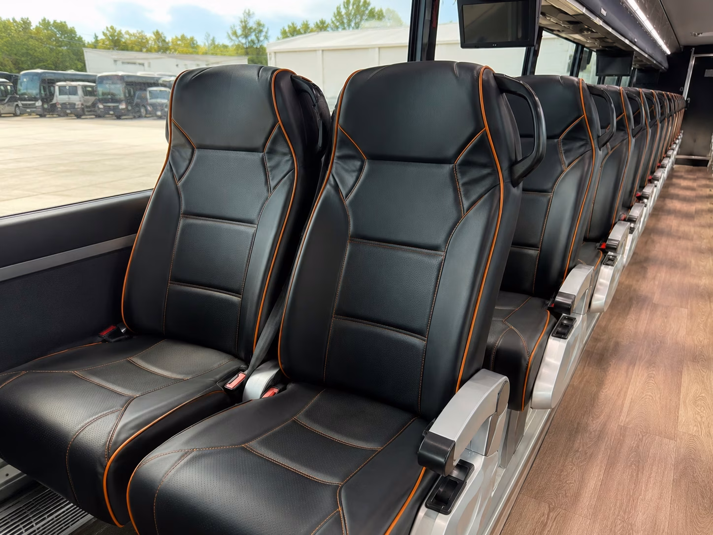 how bus type and size change charter bus prices in downey california