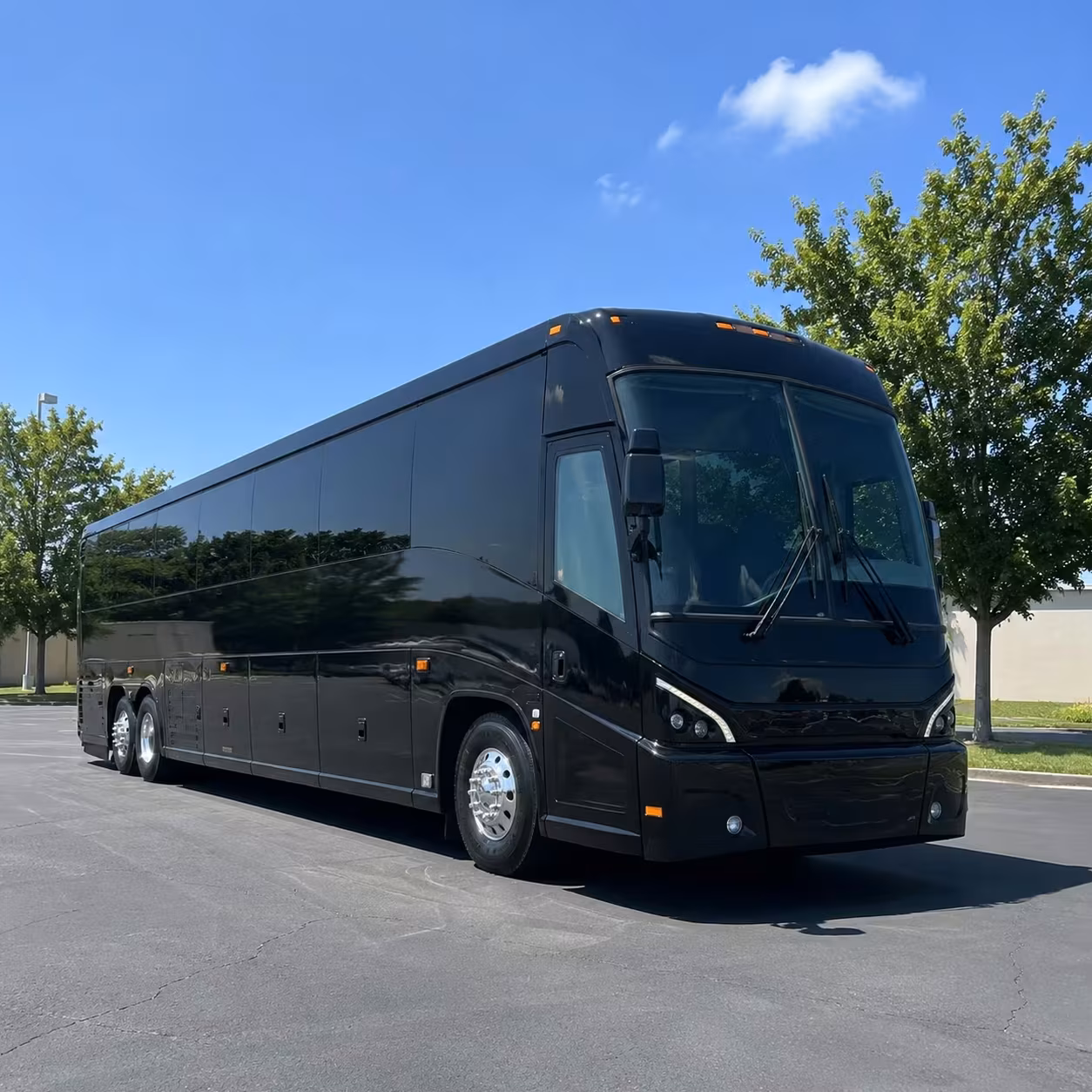 military charter bus rentals from downey to jftb los alamitos