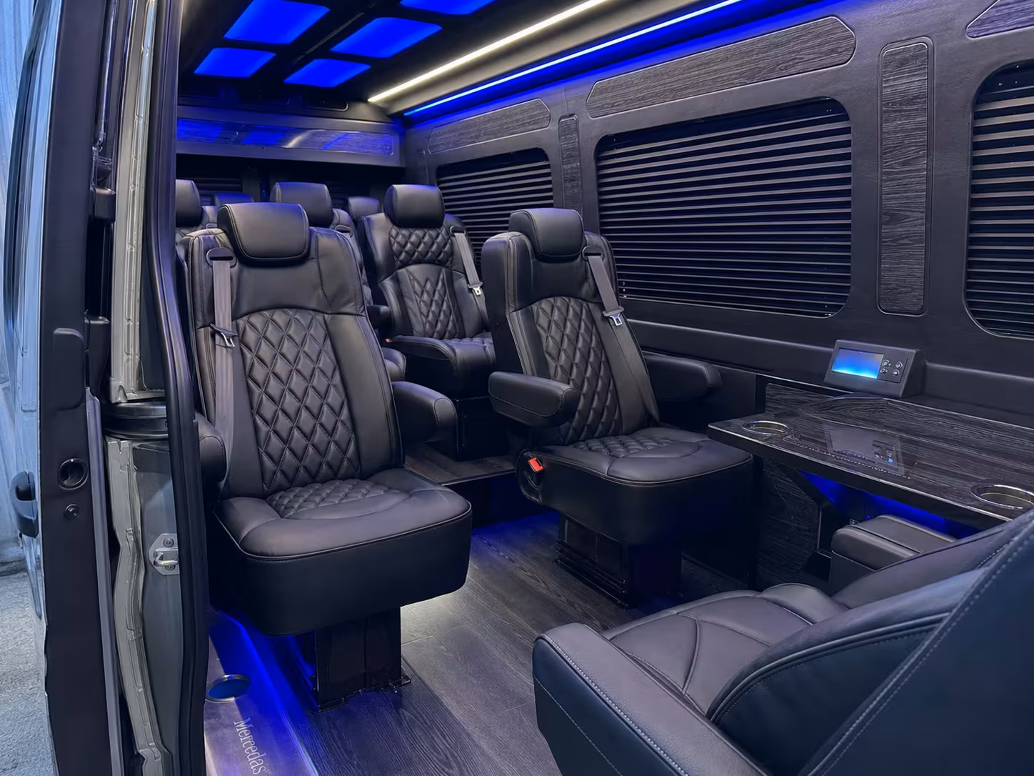sprinter van transportation for groups and events across downey