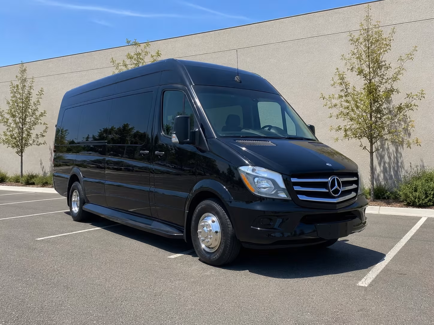 sprinter van with driver