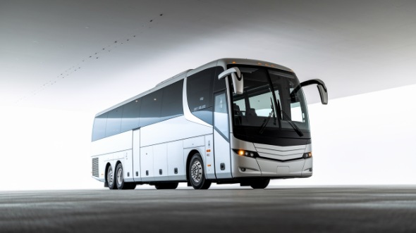55 passenger charter bus downey