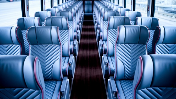 56 passenger charter bus interior downey