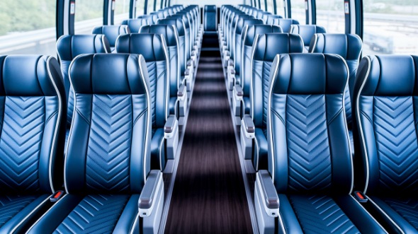 downey 54 passenger charter bus rental