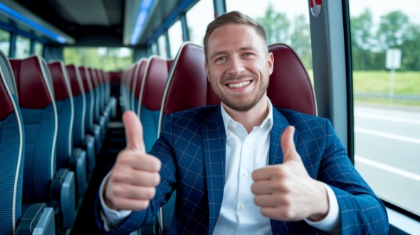 downey corporate bus rental