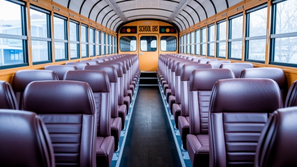 downey school bus rental inside