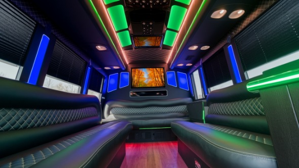 sprinter limo rental interior
